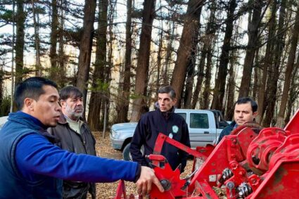 El valle de Los Antiguos impulsa su producción con nuevas maquinarias del CAP